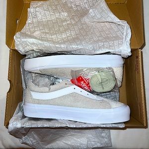 ‼️ Vans Uo Exclusive Bold Ni Suede Men’s Sneaker Beige/White Size: 9 NIB